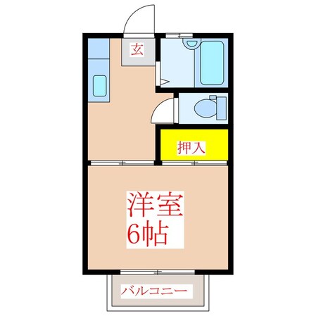 エスペランサ　Ⅱの物件間取画像